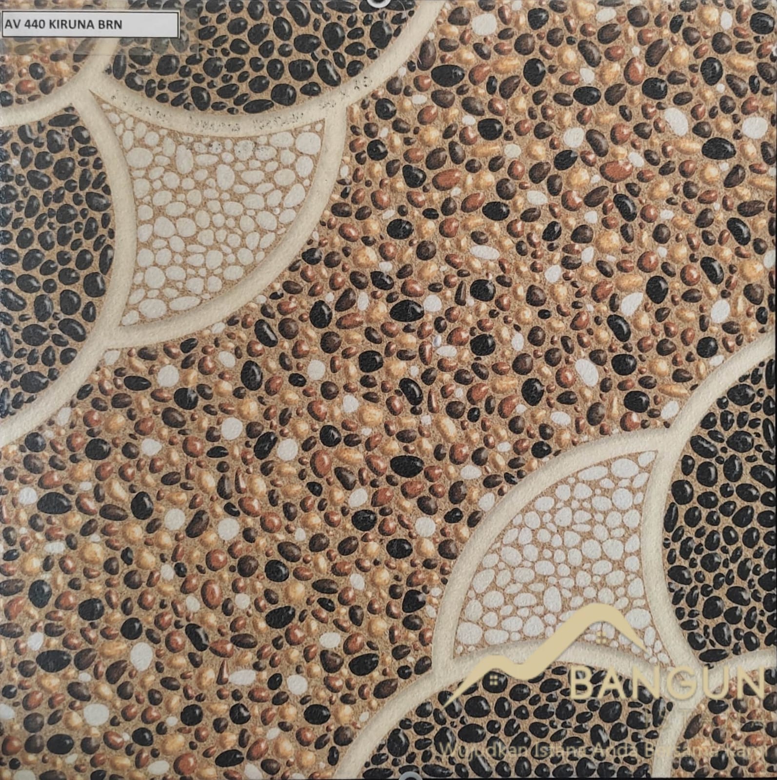 AVIGNON 40X40 KIRUNA BROWN